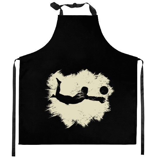 Volleyball Beach Grunge Vintage Kitchen Aprons