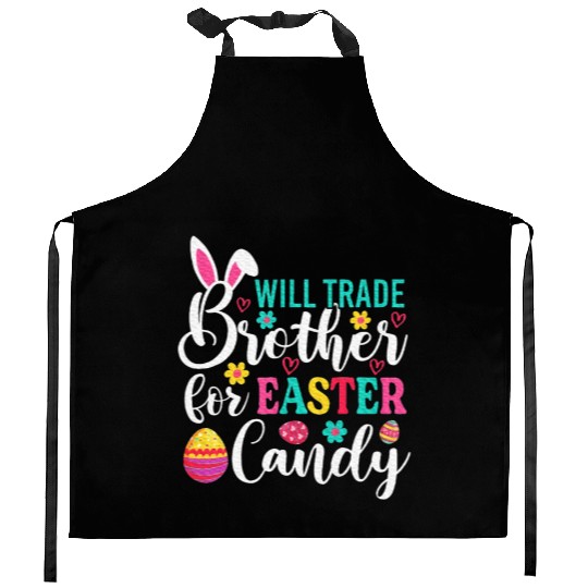 Trade Brother for Easter Candy Kitchen Aprons