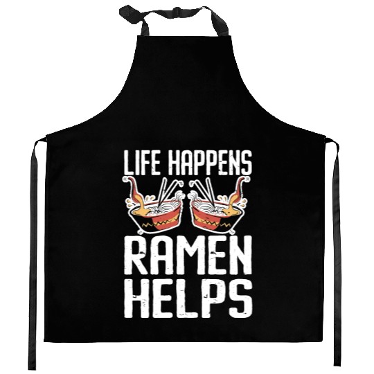 Ramen Lover Japanese Noodle Soup Ramen Kitchen Aprons