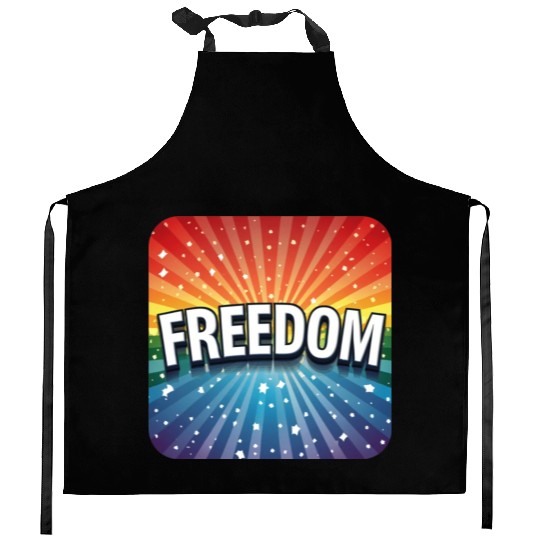 LGBTQ Freedom Kitchen Aprons