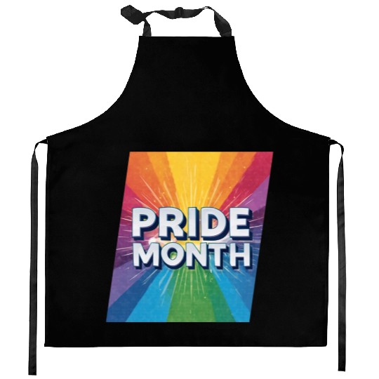 LGBTQ Pride Month Kitchen Aprons