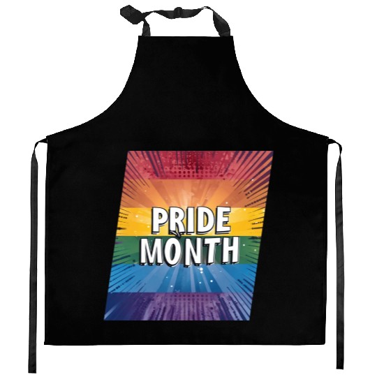 LGBTQ Pride Month Kitchen Aprons