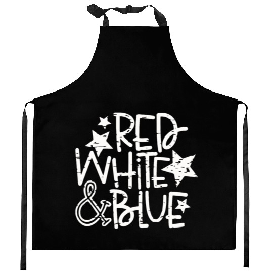Red White And Blue Kitchen Aprons