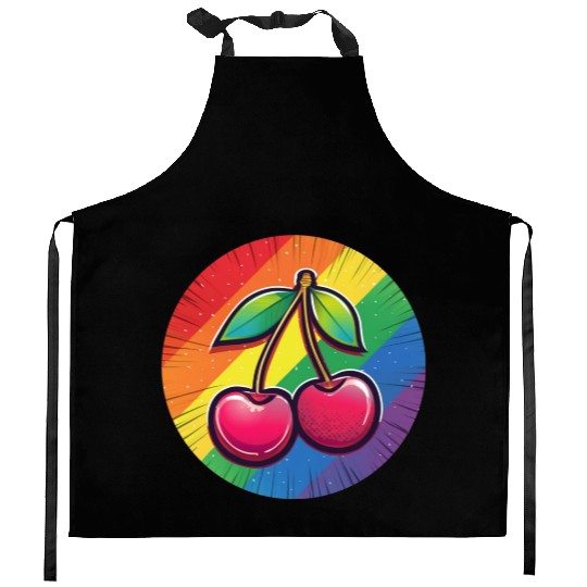 LGBTQ Cherry Kitchen Aprons