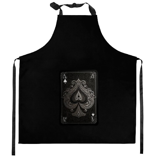 ace of spades Kitchen Aprons