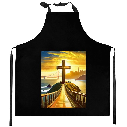 San Francisco Catholic Kitchen Aprons