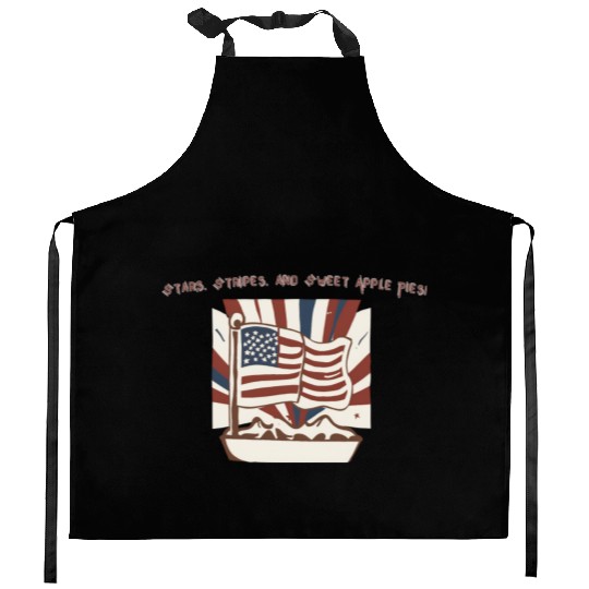 Stars, Stripes, and Sweet Apple Pies! Kitchen Aprons