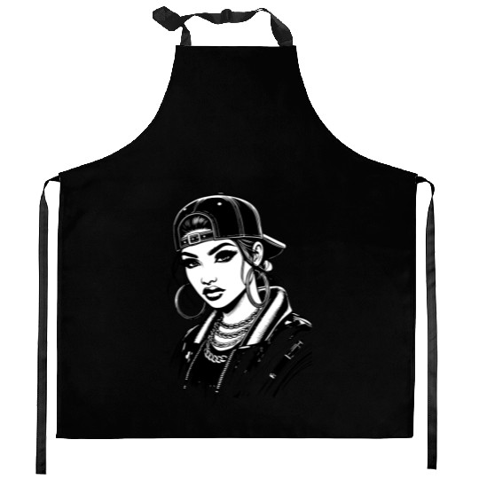Hip Hop Beauty Kitchen Aprons