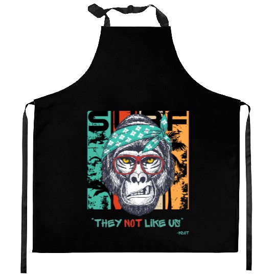 They Not Like Us Design Kitchen Aprons