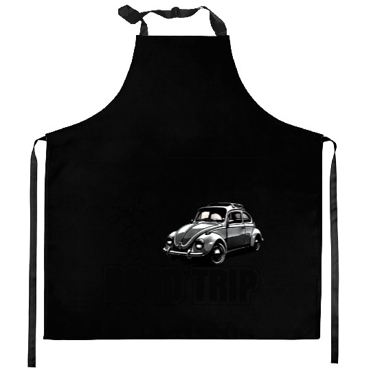 road trip Kitchen Aprons