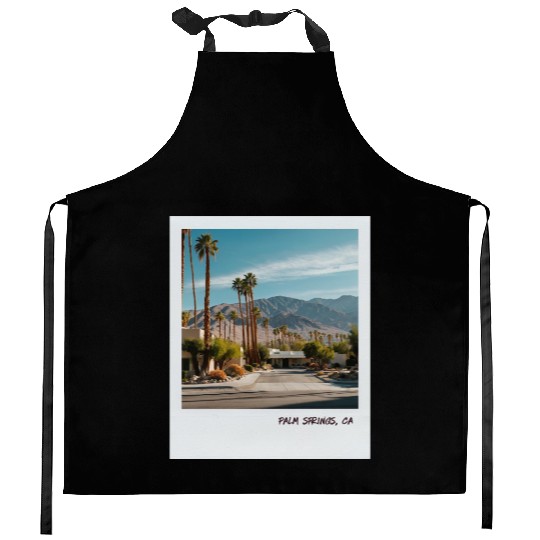 Mono Enterprises "Travels" Palm Springs #3 Kitchen Aprons