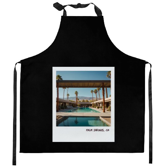 Mono Enterprises "Travels" Palm Springs #4 Kitchen Aprons