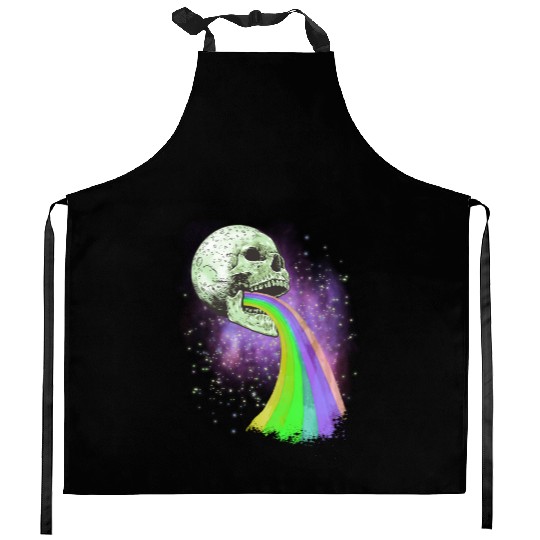 Live Love Lucifer Goth Festival Death Metal Kitchen Aprons