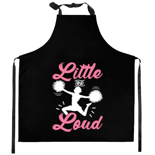 Funny Cheerleading Cheerleader Cheer Squad Little Kitchen Aprons