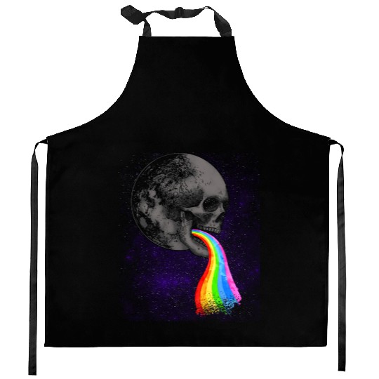 Live Love Lucifer Goth Festival Death Metal Kitchen Aprons