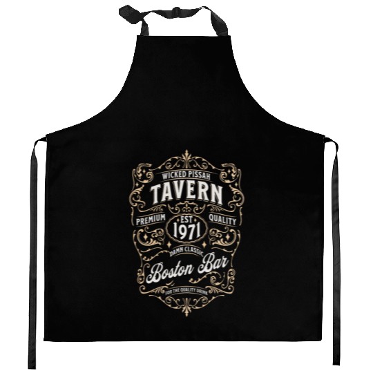 Wicked Pissah Boston Bar Funny Wicked Pissah Kitchen Aprons