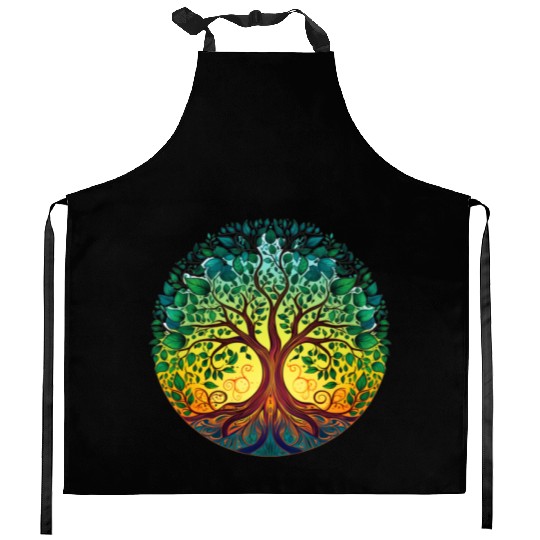Tree of life, clothing, general items,Tree of Life Kitchen Aprons