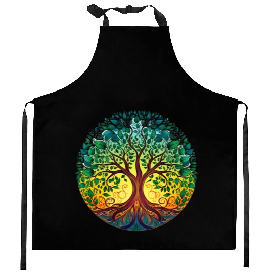 Tree of life, clothing, general items,Tree of Life Kitchen Aprons