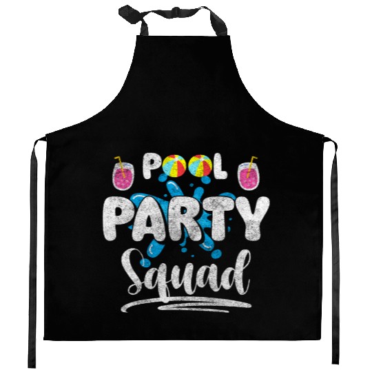 Pool Vacation Kitchen Aprons