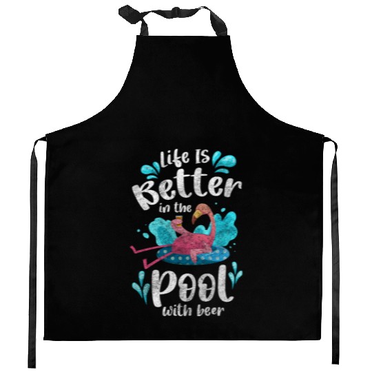 Swimming Pool Sun Swimming Trunks Kitchen Aprons