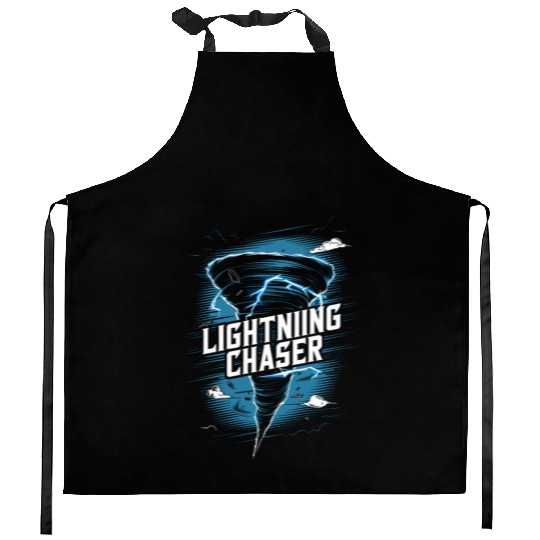 Tornado Chasing Adventures: Embrace Nature's Fury Kitchen Aprons