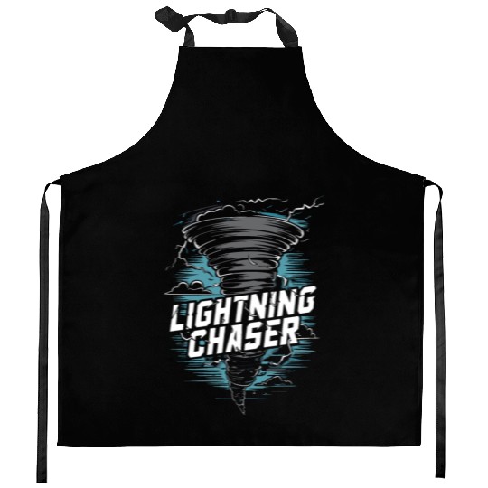 Tornado Chasing Adventures: Embrace Nature's Fury Kitchen Aprons