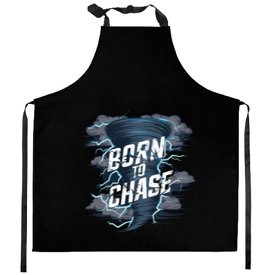 Tornado Chasing Adventures: Embrace Nature's Fury Kitchen Aprons
