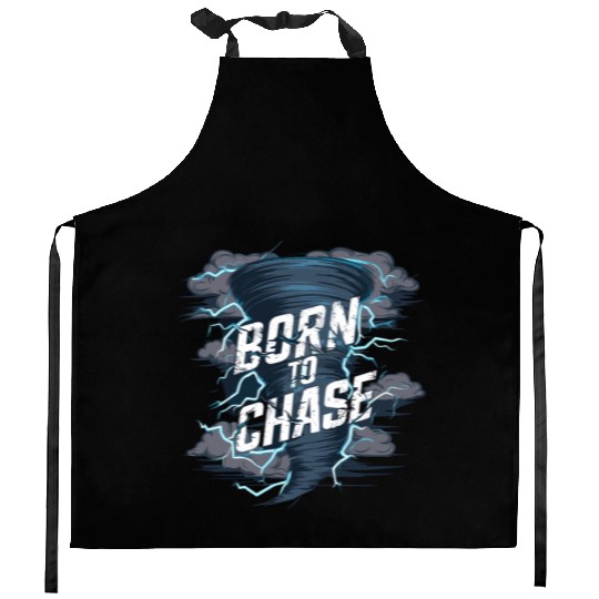 Tornado Chasing Adventures: Embrace Nature's Fury Kitchen Aprons