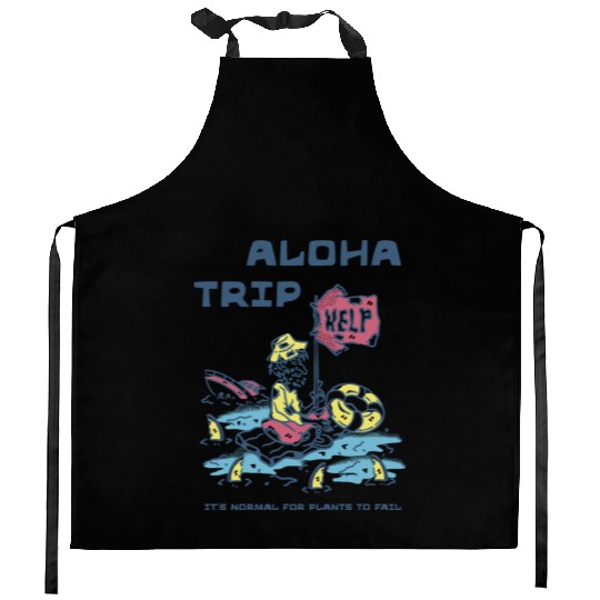 Aloha Trip Tropical Vacation Design Kitchen Aprons