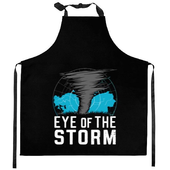Tornado Chasing Adventures: Embrace Nature's Fury Kitchen Aprons