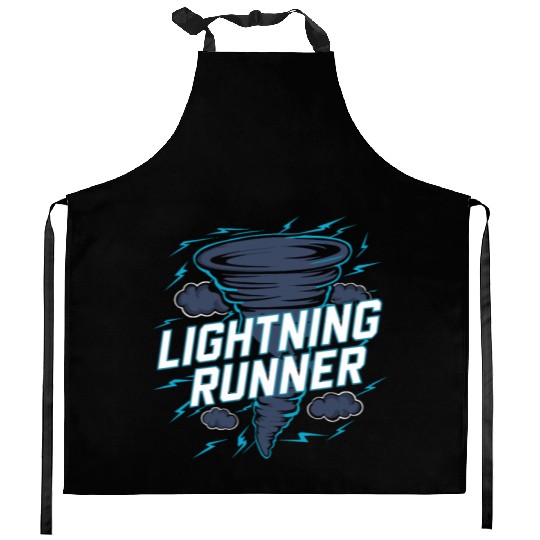 Tornado Chasing Adventures: Embrace Nature's Fury Kitchen Aprons