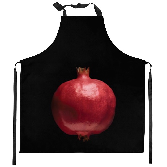 Pomegranate Realistic Kitchen Aprons