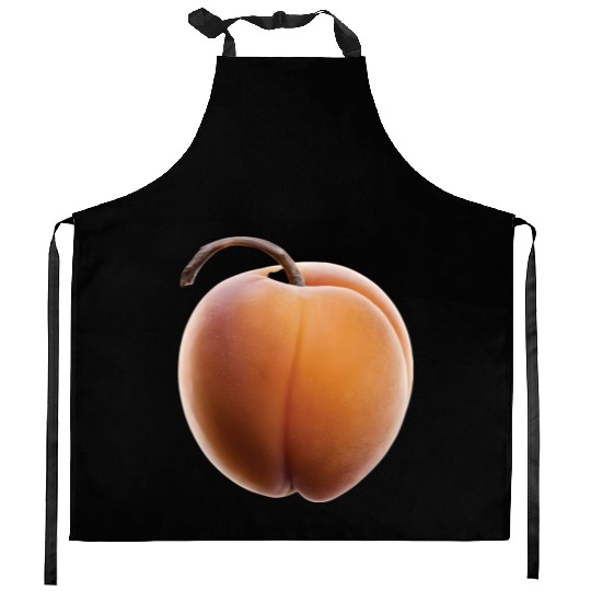 Apricot Realistic Kitchen Aprons