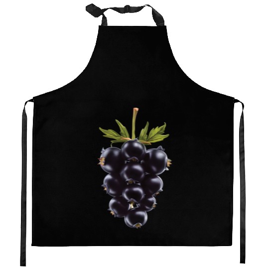 Blackberry Realistic Kitchen Aprons