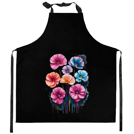 Kitchen Aprons Floral Doux et Léger – Confort et Style