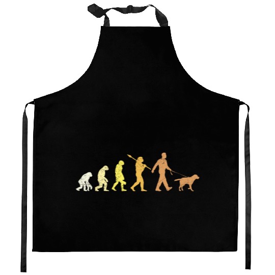 Labrador EVOLUTION Labrador Lovers Funny Kitchen Aprons