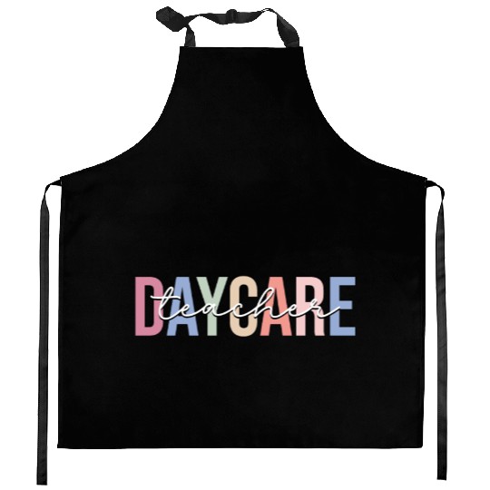 Daycare Teacher Daycare Provider Childcare Kitchen Aprons