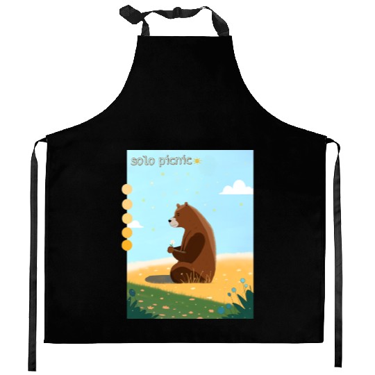 solo picnic for outdoor picnics Kitchen Aprons