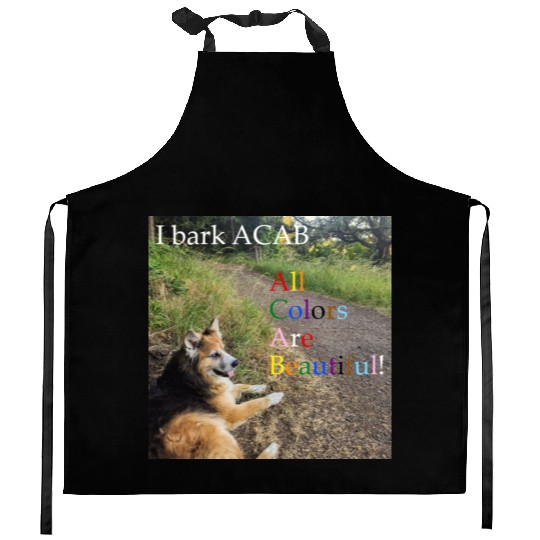 I bark ACAB Kitchen Aprons