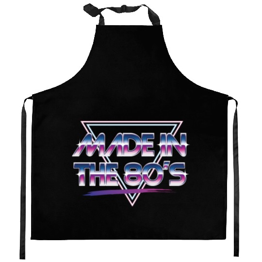 made in the 80s Kitchen Aprons