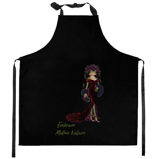 Embrace Mother Nature with Elegant Frog Kitchen Aprons