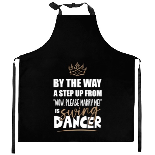 Swing Dancer Dance Teacher is the most attractive Kitchen Aprons