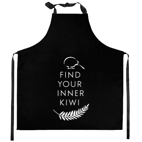 Find Your Inner Kiwi New Zealand Souvenir Kitchen Aprons
