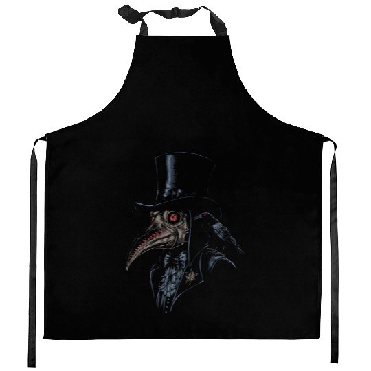 Plague Doctor Kitchen Aprons