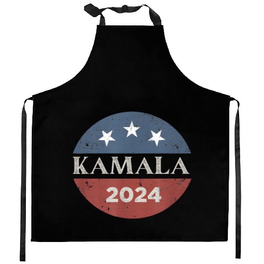 Kamala Harris for President 2024 Kitchen Aprons