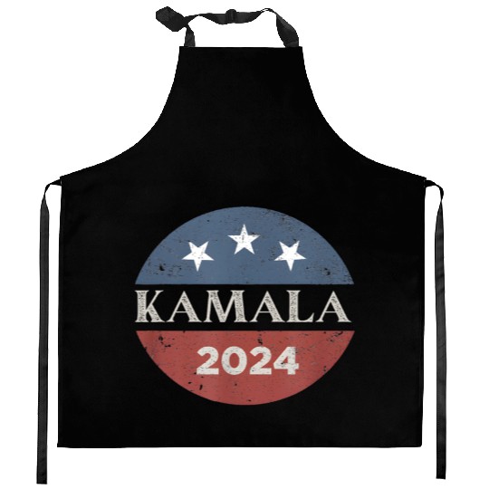 Kamala Harris for President 2024 Kitchen Aprons