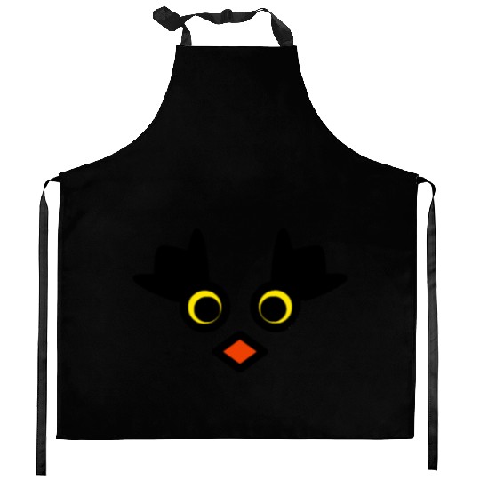 Angry bird Kitchen Aprons