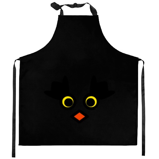Angry bird Kitchen Aprons