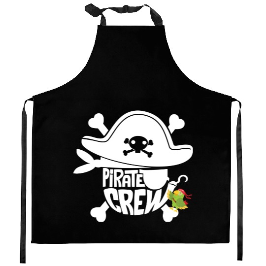 Pirate Crew Birthday team party group Kitchen Aprons