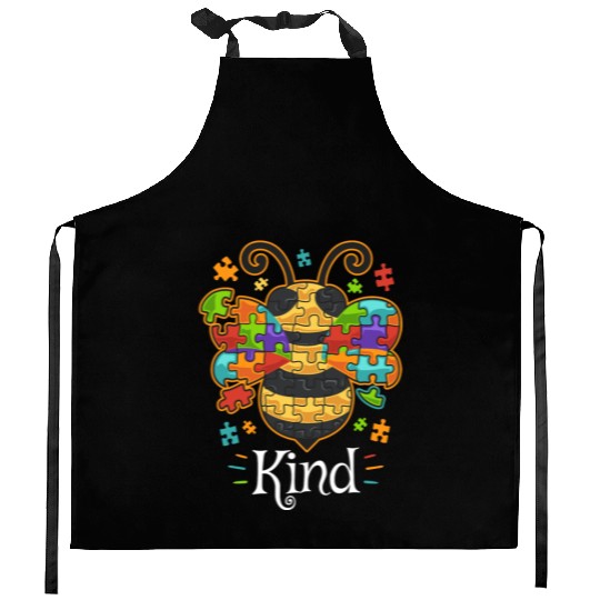 Autism Awareness Autism Spectrum Neurodiverse Kitchen Aprons